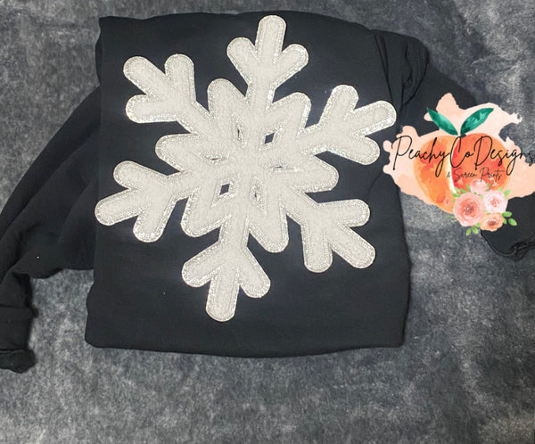 Snowflake chenille