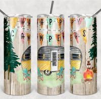 Happy Camper 20oz sublimation
