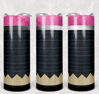 Notebook tumbler print sublimation