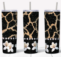 Lily tumbler sublimation transfer