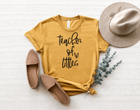 Teacher of littles