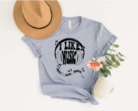 I like music more than people