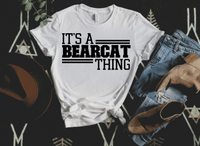 Bearcat thing mascot