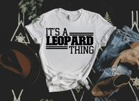 Leopard thing Mascot