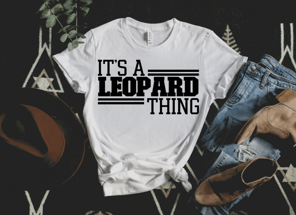 Leopard thing Mascot