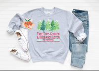 Tree tops husband Christmas MM high heat