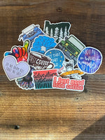 Thank you stickers assortment