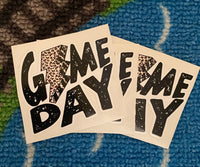 Game Day 2.5 inch 1 sticker