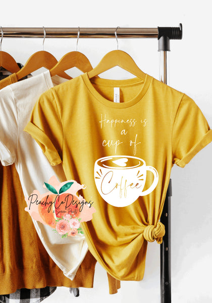 Happiness is a cup of cofffee